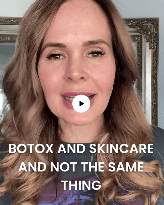 BOTOX and skincare and NOT the same thing
