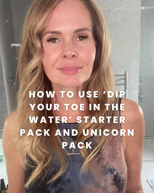 How to use the 'Dip your toe in the water’ Starter Pack and Unicorn Pack