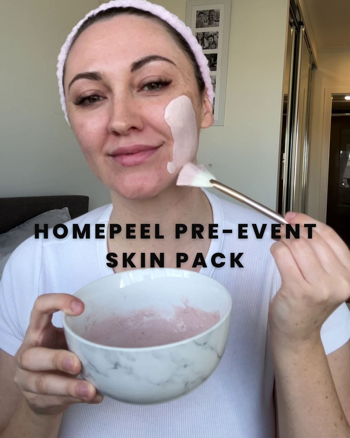 My Go-To Pre-Event Skincare Routine: Homepeel Edition